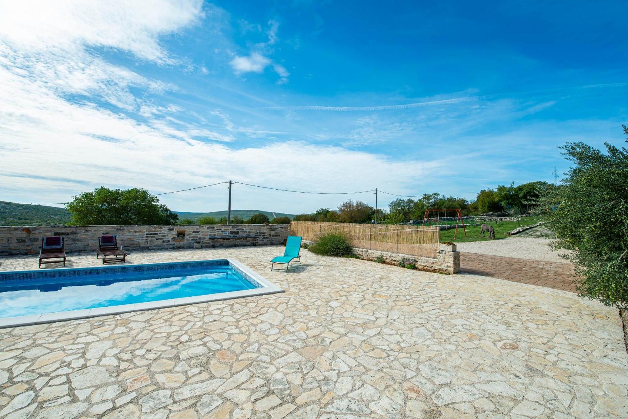 Dalmatian Country House Irena Bruska Bagian luar foto